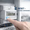 Trīsfāzu elektroenerģijas skaitītājs QOLTEC 50980 — 400 V, 100 A ar atiestatīšanu