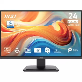 Datora monitors MSI Pro MP241 E14V 23,8 collas (60,5 cm) Full HD 1920×1080 VA LCD, 4 ms, VESA, melns
