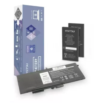 MITSU 5BM335 uzlādējams klēpjdatora akumulators priekš Dell, 6000 mAh