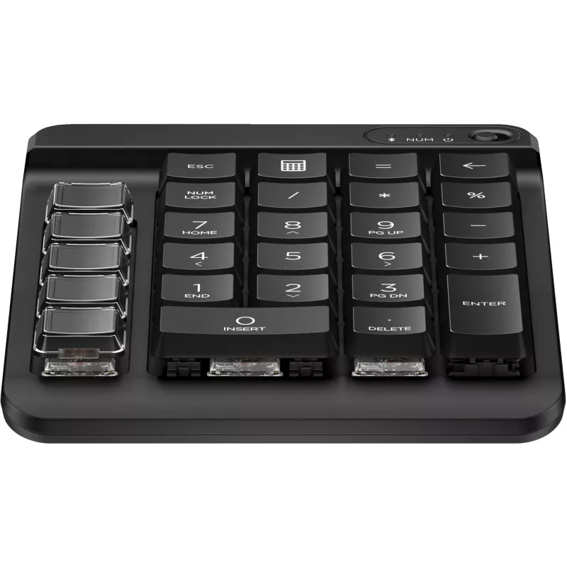 HP 430 Programmējama bezvadu tastatūra, bezvadu, Bluetooth, mehāniska, melna