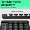 HP 430 Programmējama bezvadu tastatūra, bezvadu, Bluetooth, mehāniska, melna