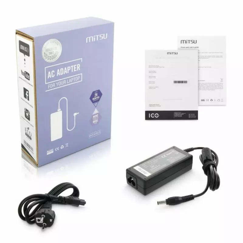 Barošanas bloks MITSU Samsung 19 V 3,16 A (modelis 5ZM050)