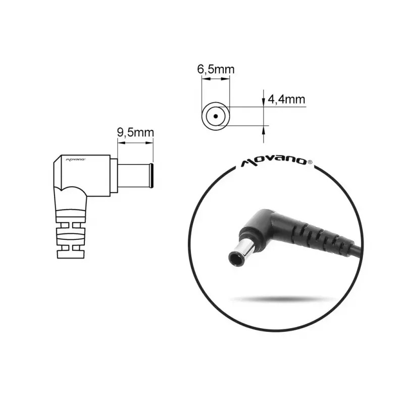 Barošanas bloks MITSU priekš SONY 19.5V 4.7A (ZM/SON19547)