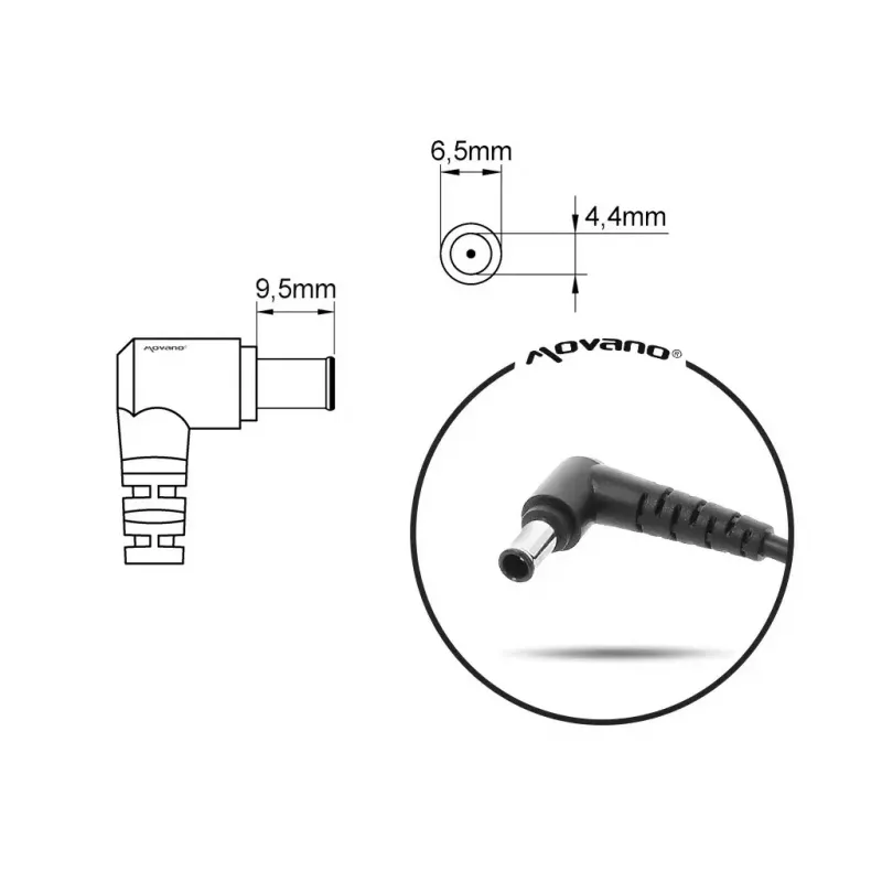 Barošanas bloks MITSU priekš SONY 19.5V 4.7A (ZM/SON19547)