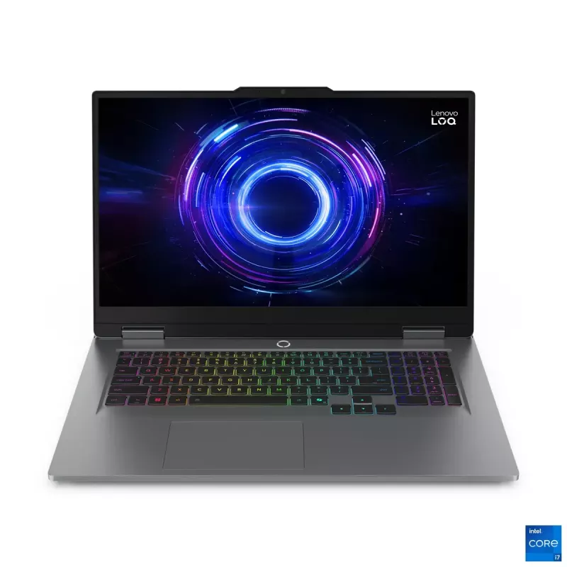 Portatīvais dators Lenovo LOQ 17IRX10 17,3 collu FHD IPS i7-13650HX 16 GB DDR5 1 TB SSD NVIDIA GeForce RTX 5060 8 GB Windows 11 Home Lunar pelēka