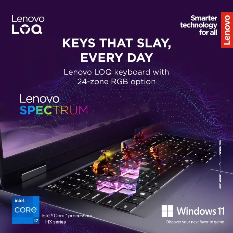 Portatīvais dators Lenovo LOQ 17IRX10 17,3 collu FHD IPS i7-13650HX 16 GB DDR5 1 TB SSD NVIDIA GeForce RTX 5060 8 GB Windows 11 Home Lunar pelēka