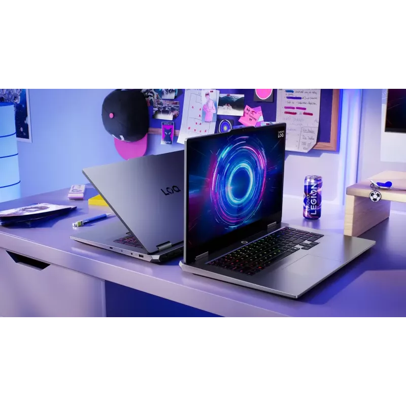 Portatīvais dators Lenovo LOQ 17IRX10 17,3 collu FHD IPS i7-13650HX 16 GB DDR5 1 TB SSD NVIDIA GeForce RTX 5060 8 GB Windows 11 Home Lunar pelēka