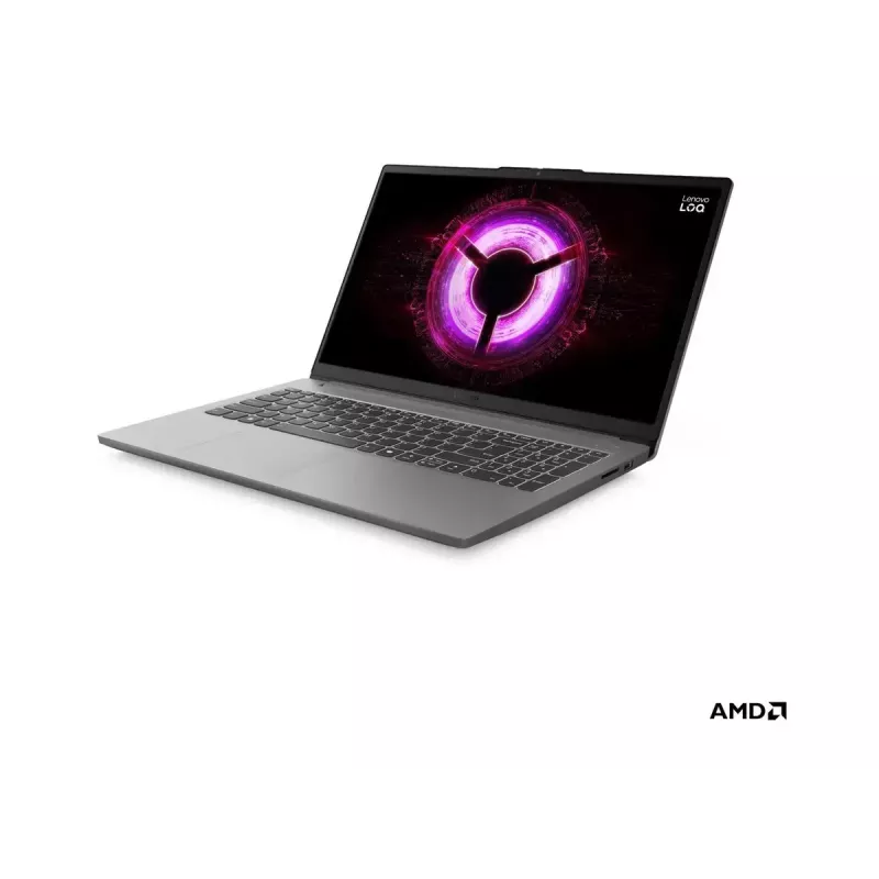 Klēpjdators Lenovo LOQ 15ARP10E 15,6 collu FHD IPS Luna Grey — AMD Ryzen 7 7735HS, 16GB DDR5, 512GB SSD, NVIDIA RTX 4050 6GB, Win11 Home