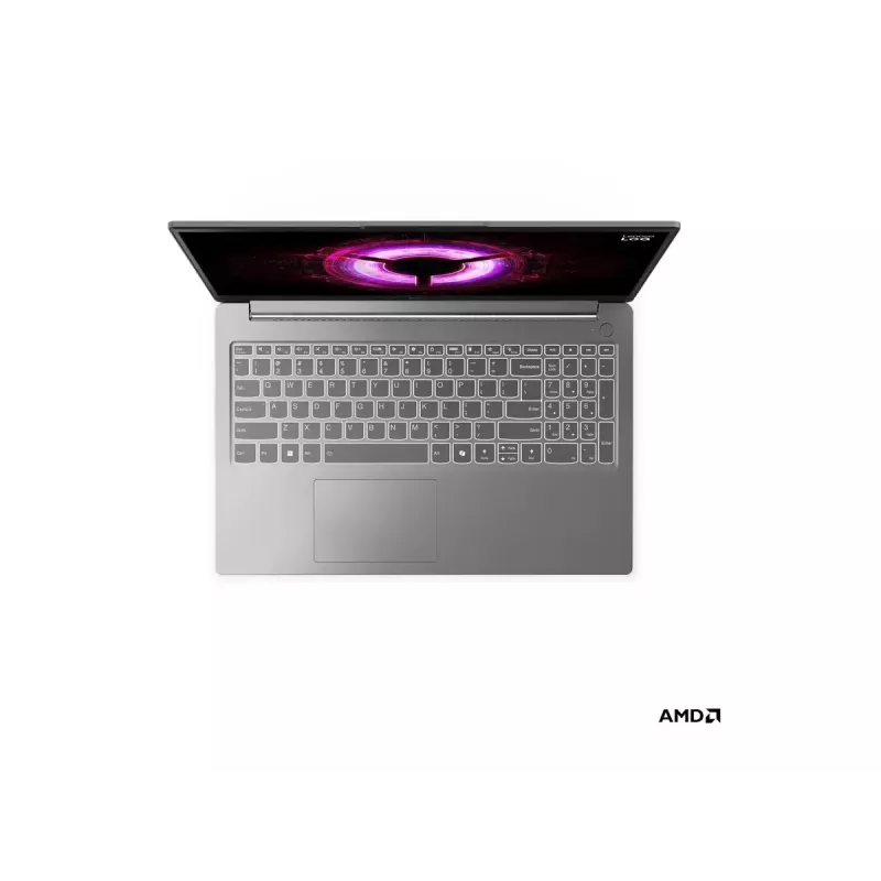 Klēpjdators Lenovo LOQ 15ARP10E 15,6 collu FHD IPS Luna Grey — AMD Ryzen 7 7735HS, 16GB DDR5, 512GB SSD, NVIDIA RTX 4050 6GB, Win11 Home