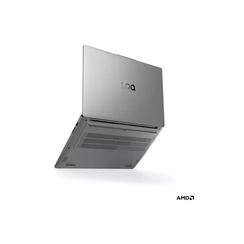 Klēpjdators Lenovo LOQ 15ARP10E 15,6 collu FHD IPS Luna Grey — AMD Ryzen 7 7735HS, 16GB DDR5, 512GB SSD, NVIDIA RTX 4050 6GB, Win11 Home