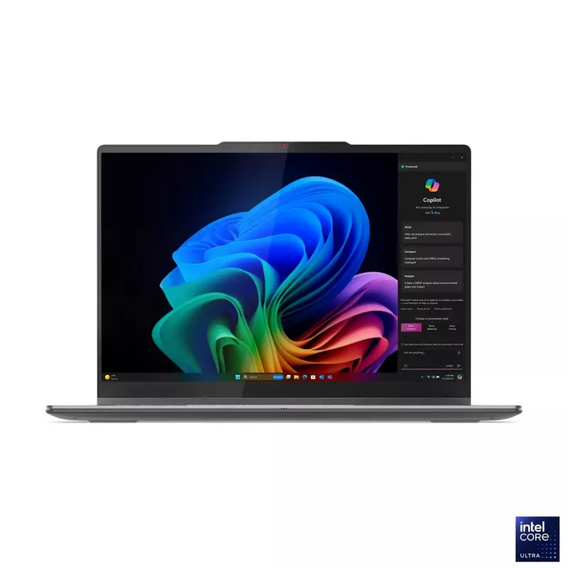 Lenovo Yoga 7 2-in-1 14ILL10 | Luna Grey | 14 collas | OLED | Skārienekrāns | WUXGA | 1920 x 1200 pikseļi | Intel Core Ultra 7 | 256V | 16 GB | Ielodēta LPDDR5x | SSD ietilpība 512 GB | Intel Arc Graphics 140V | Windows 11 Home | 802.11be | Bluetooth versija 5.4 | Tastatūras valoda angļu | Tastatūras fona apgaismojums | Garantija 24 mēneši | Baterijas garantija 12 mēneši
