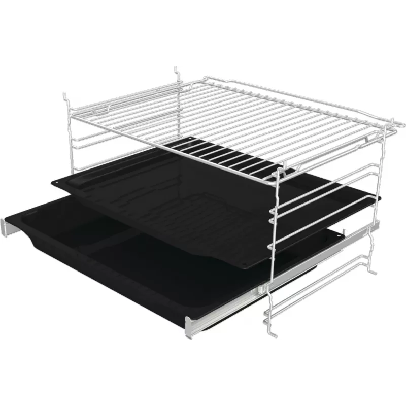 Gorenje Elektrisk ugn BOS6737E06B RAL9005, Large, Electric, 77 L, 77 L, 2300 W, 300 °C