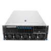 Rack serveris ASUS ESC8000A-E13 (4U) Sudraba krāsā — LGA 6096, AMD EPYC, DDR5, līdz 3 TB, 24 DIMM, 2× CPU, 3200 W barošanas bloks