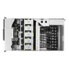 Rack serveris ASUS ESC8000A-E13 (4U) Sudraba krāsā — LGA 6096, AMD EPYC, DDR5, līdz 3 TB, 24 DIMM, 2× CPU, 3200 W barošanas bloks
