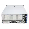 Rack serveris ASUS ESC8000A-E13 (4U) Sudraba krāsā — LGA 6096, AMD EPYC, DDR5, līdz 3 TB, 24 DIMM, 2× CPU, 3200 W barošanas bloks
