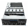 Rack serveris ASUS ESC8000A-E13 (4U) Sudraba krāsā — LGA 6096, AMD EPYC, DDR5, līdz 3 TB, 24 DIMM, 2× CPU, 3200 W barošanas bloks