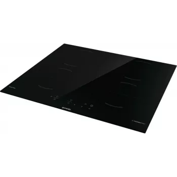 Gorenje GI6401BSCE melna iebūvējamā 59 cm zonas indukcijas plīts virsma, 4 zonas