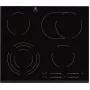Electrolux EHF6547FXK plīts virsma Melna Iebūvējama 4 zona(s)