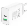 Techly IPW-USB-30WACG mobilās ierīces lādētājs Universāls Balta Maiņstrāva Ātrā uzlāde Iekštelpām