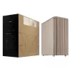PC korpuss ASUS ProArt PA401 Wood Edition Bēšs — mid-tower, metāla priekšējais panelis