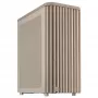 PC korpuss ASUS ProArt PA401 Wood Mesh PWM Bēšs — ATX, koks, 2×160 mm priekšā, 1×120 mm aizmugurē, 2×3,5 collu + 2×2,5 collu nodalījumi