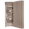 PC korpuss ASUS ProArt PA401 Wood Mesh PWM Bēšs — ATX, koks, 2×160 mm priekšā, 1×120 mm aizmugurē, 2×3,5 collu + 2×2,5 collu nodalījumi