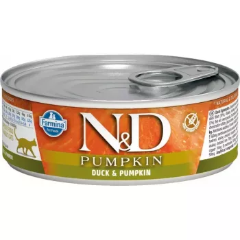 Mitrā kaķu barība Farmina N&D Pumpkin Duck 70 g paciņa, pieaugušiem kaķiem