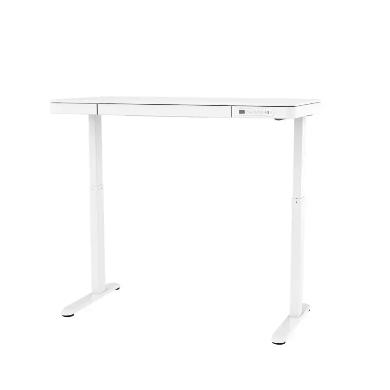 Elektriski regulējams augstums galds ActiveJet ET119W-C 140x70 cm, gājiens 50 cm, slodze 45 kg, balts