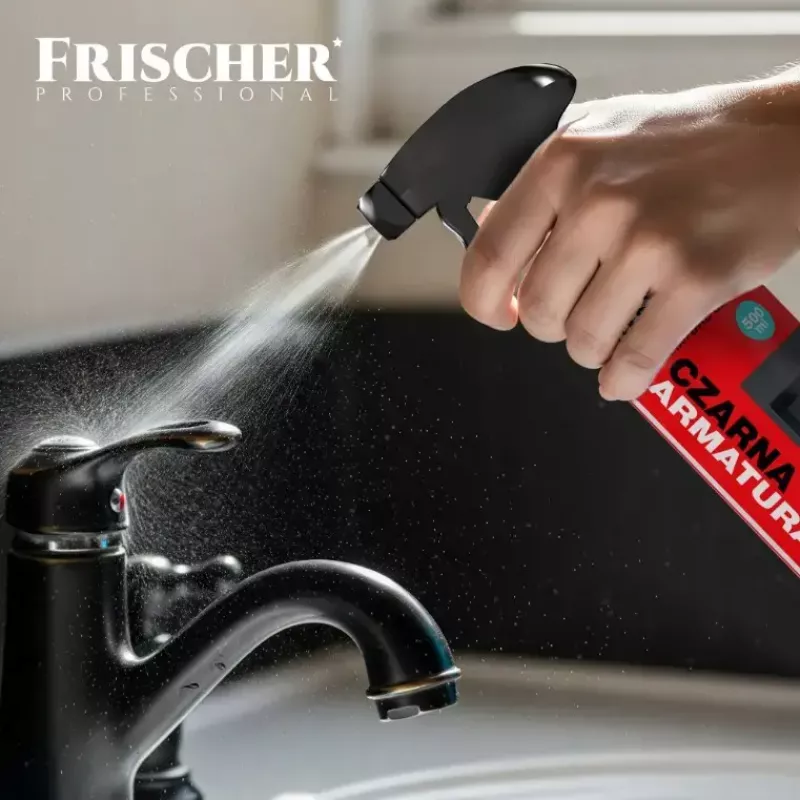 Tīrīšanas šķidrums FRISCHER Frischer melno veidgabalu tīrītājs 0,5 L sprūda pudele melnajiem veidgabaliem