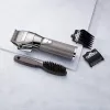 Bezvada matu griežamā mašīnīte BaByliss PRO FX8700E — hroma apdare, iebūvēta baterija, 120 min darbības laiks, 6300 RPM