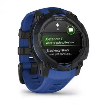Smartwatch GARMIN Instinct 3 AMOLED 1,2 collas GPS, 45 mm korpuss, 390x390 displejs, 10 ATM, Li-Ion baterija