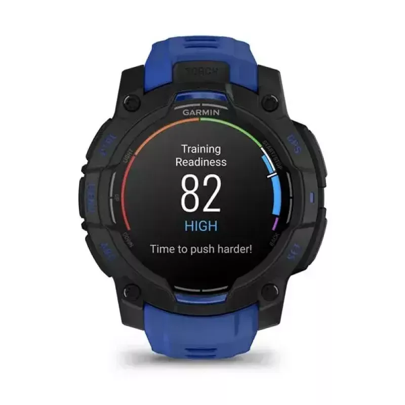Smartwatch GARMIN Instinct 3 AMOLED 1,2 collas GPS, 45 mm korpuss, 390x390 displejs, 10 ATM, Li-Ion baterija