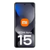 Viedtālrunis Xiaomi Redmi Note 15 — 6,77 collu AMOLED, 8 GB RAM, 128 GB, 6000 mAh, 108 MP, melns