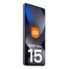 Viedtālrunis Xiaomi Redmi Note 15 — 6,77 collu AMOLED, 8 GB RAM, 128 GB, 6000 mAh, 108 MP, melns