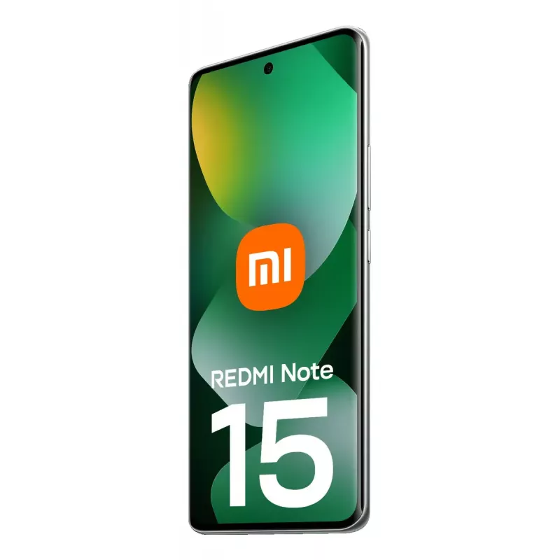Smartphone Xiaomi Redmi Note 15 — 6.77 collu AMOLED, 8 GB RAM, 128 GB, 6000 mAh, 108 MP, IP64, Forest zaļa
