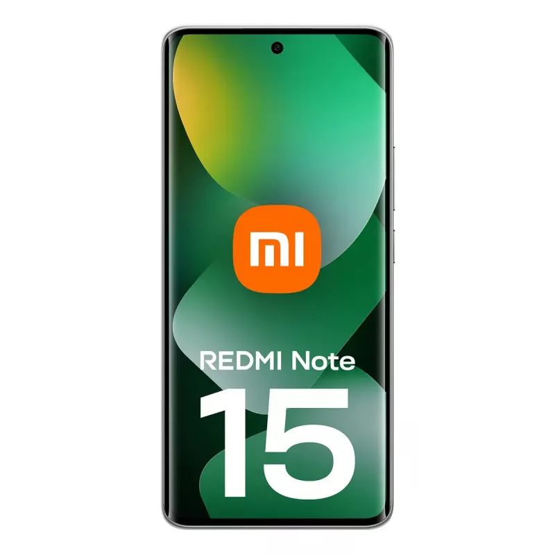 Smartphone Xiaomi Redmi Note 15 — 6.77 collu AMOLED, 8 GB RAM, 128 GB, 6000 mAh, 108 MP, IP64, Forest zaļa