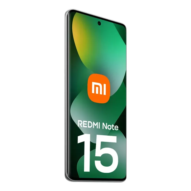 Smartphone Xiaomi Redmi Note 15 — 6.77 collu AMOLED, 8 GB RAM, 128 GB, 6000 mAh, 108 MP, IP64, Forest zaļa