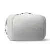 Mugursoma XDDESIGN Air P706.3219 — Pelēka, 15 L, klēpjdatora nodalījums līdz 15,6 collām, bloķējams galvenais slīdnis
