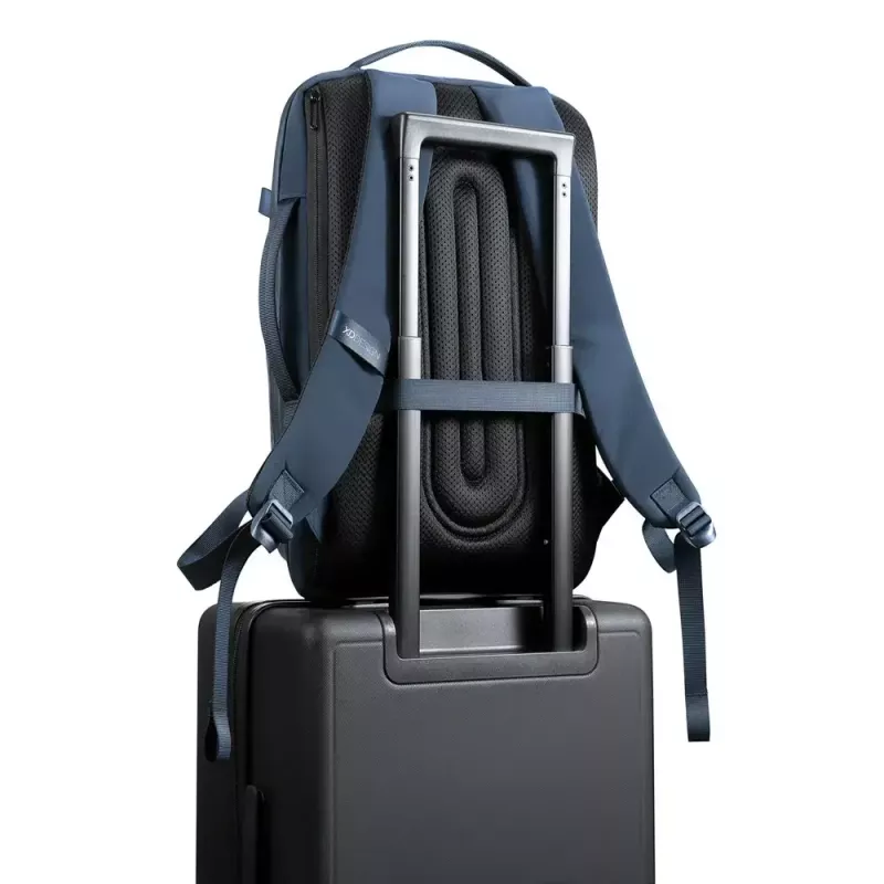Mugursoma XDDESIGN Air Backpack NAVY P706.3225 — 15 L, piemērota līdz 15.6 collām (39.6 cm), bloķējams galvenais rāvējslēdzējs