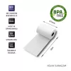 Termorullis QOLTEC 51899 — 57 mm x 16 m, 55 g/m², bez BPA