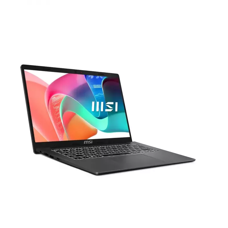 MSI Modern 14 F13MG-265PL klēpjdators — 14,0 collu FHD IPS 60Hz, Intel Core i5-1334U, 16GB DDR4, 512GB PCIe NVMe, Intel Iris Xe, Win11 Pro, platīna pelēks