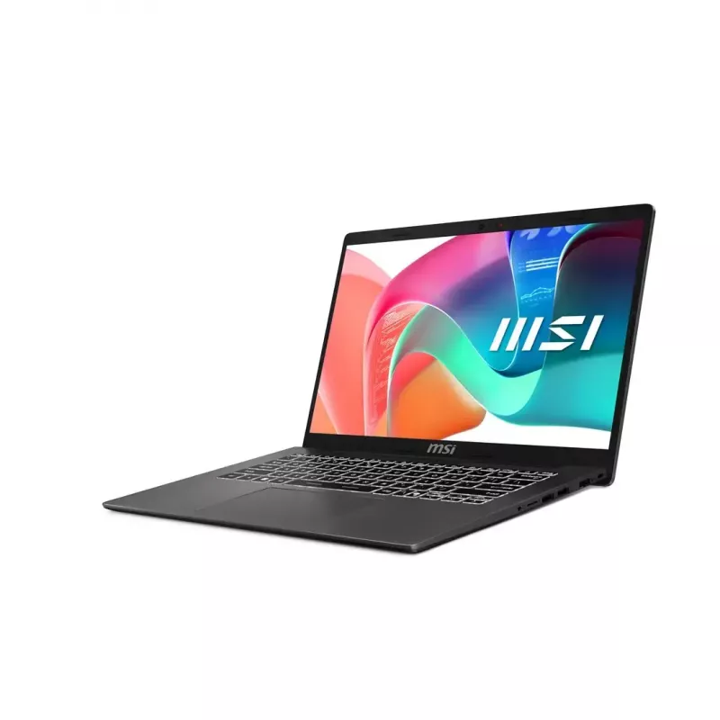 MSI Modern 14 F13MG-265PL klēpjdators — 14,0 collu FHD IPS 60Hz, Intel Core i5-1334U, 16GB DDR4, 512GB PCIe NVMe, Intel Iris Xe, Win11 Pro, platīna pelēks