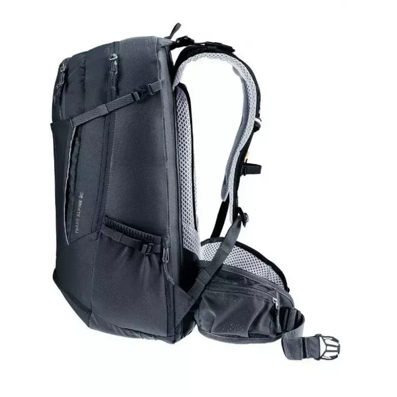 Mugursoma DEUTER Trans Alpine 30 — 30L riteņbraukšanas mugursoma, melna