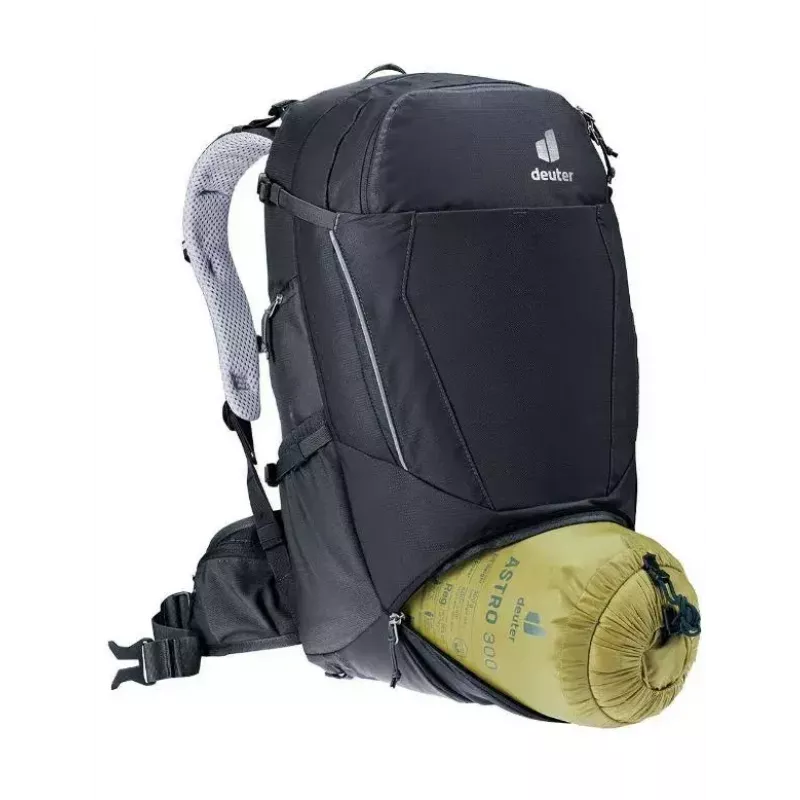 Mugursoma DEUTER Trans Alpine 30 — 30L riteņbraukšanas mugursoma, melna