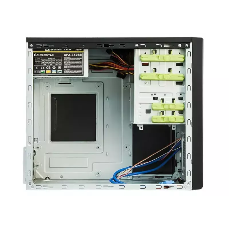 Chieftec XT-01B-350GPB datora korpuss Mini Tower melns 350 W