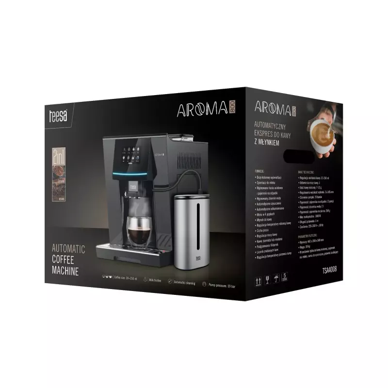 Kombinētais kafijas automāts Teesa 2 L Tessa Aroma 800