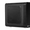 Interneta radio Krüger&Matz KM0816.1 — melns, Bluetooth 5.2, FM, 2×7 W, 430 iepriekšiestatījumi, tālvadības pults, 3,5 mm austiņu ligzda