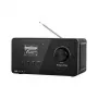 Interneta radio Krüger&Matz KM0816.1 — melns, Bluetooth 5.2, FM, 2×7 W, 430 iepriekšiestatījumi, tālvadības pults, 3,5 mm austiņu ligzda