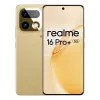 Smartphone REALME realme 16 Pro+ — 6.8 collu (17.3 cm) 1280×2800, Snapdragon 7 Gen 4, 12 GB RAM, 512 GB, 200 MP, 7000 mAh, zelts