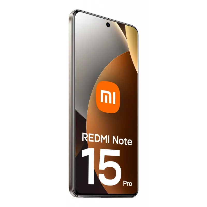 Viedtālrunis Xiaomi Redmi Note 15 Pro — 6,77 collas (17,2 cm), 8 GB RAM, 256 GB, 200 MP aizmugurējā kamera, 6500 mAh, Titāns